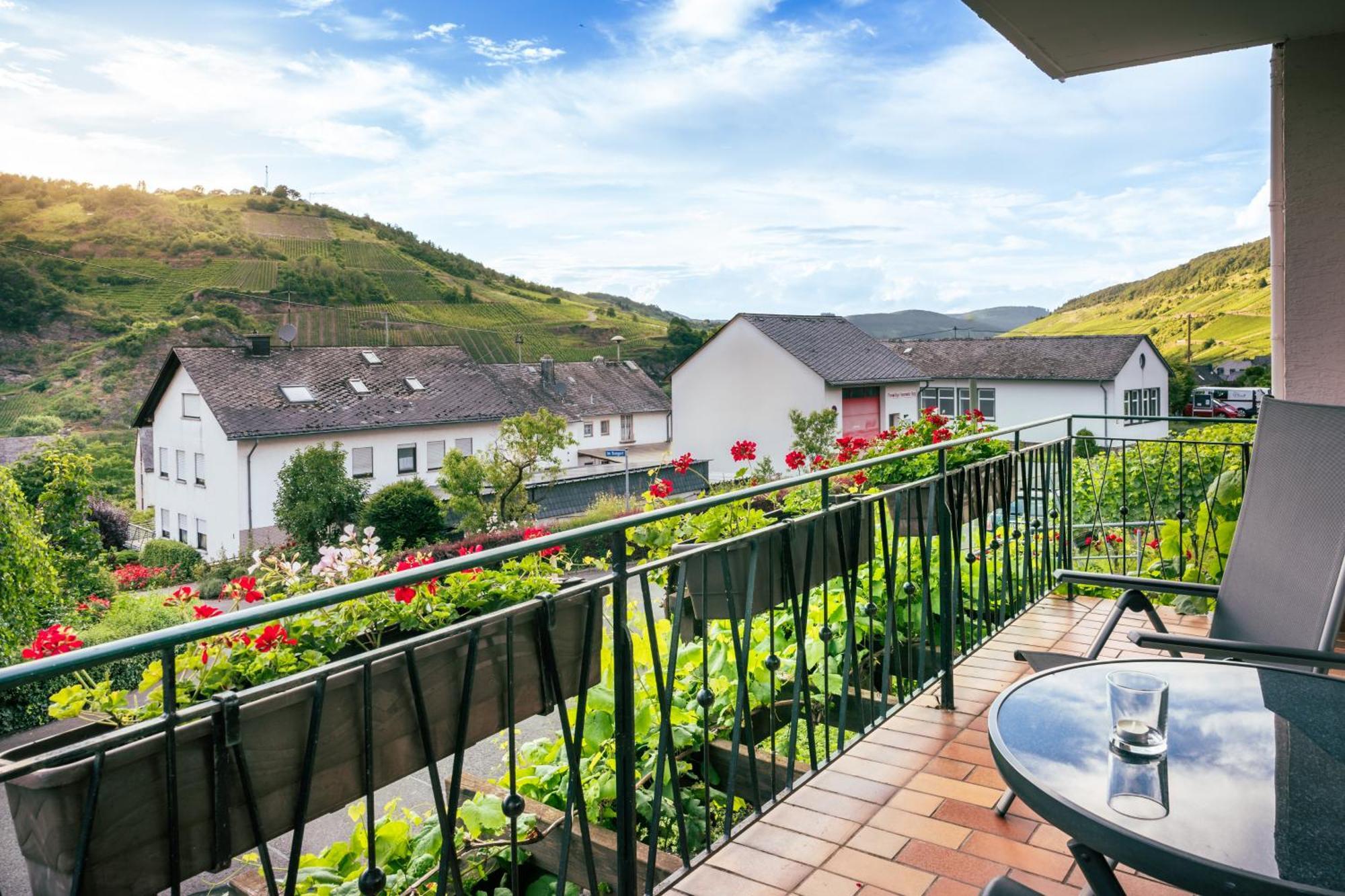 Bed and Breakfast Ferienweingut Hirschen Schulstrasse Burg  Exterior foto